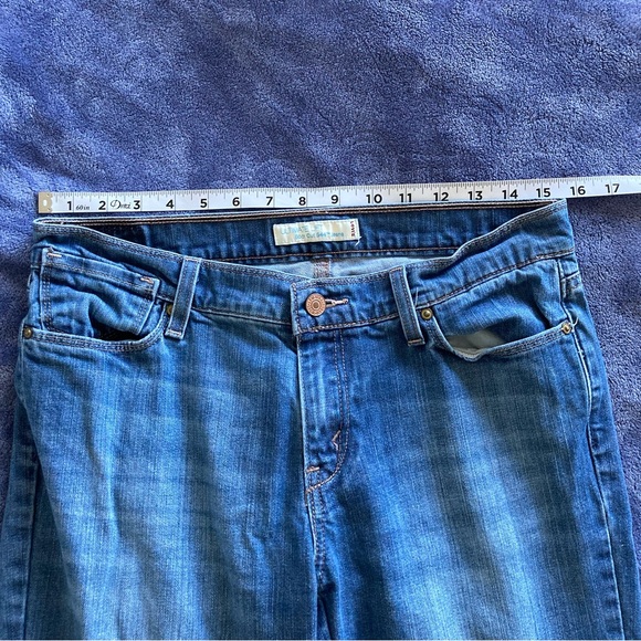 Levi’s Ultimate Lift Boot Cut 544 Blue Denim Jeans Women’s 10 Medium - Picture 7 of 8